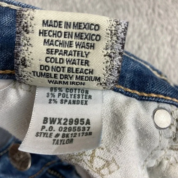 BKE Denim Taylor Jeans Women's 27R Bootcut Medium Wash Stretch Denim - Picture 15 of 16